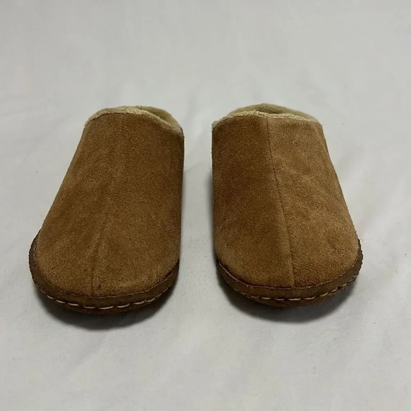 SOREL || Kids House Slippers in light brown size 1 - Picture 2 of 7